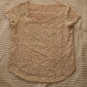 Lace SS Blouse